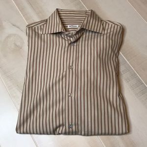 Kiton 16 1/2 - 42 button down shirt.